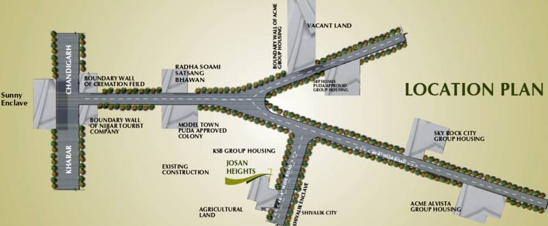 Images for Location Plan of JSJ Josan Heights