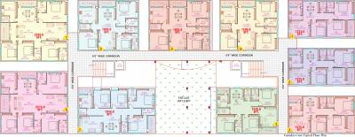  crest Crest Cluster Plan from 1st to 5th Floor