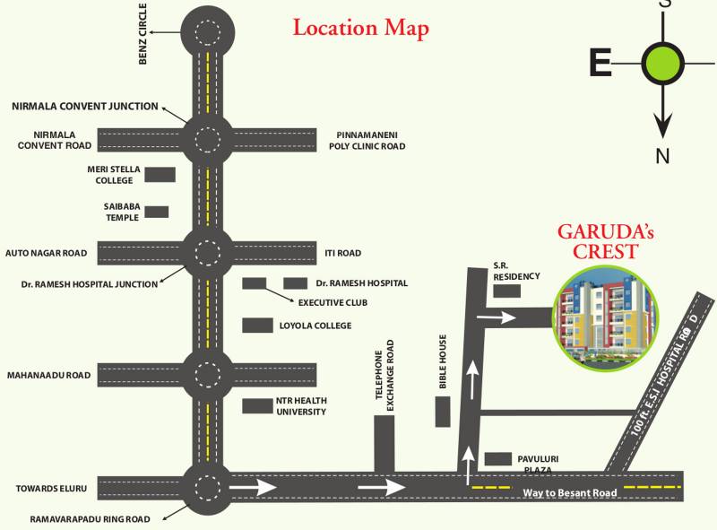  crest Location Plan