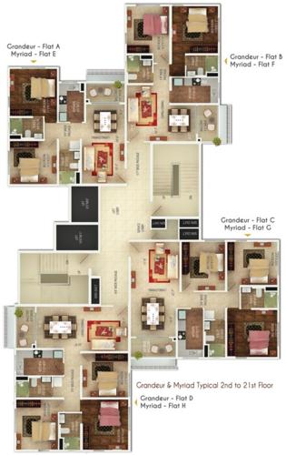 Images for Cluster Plan of Oswal Orchard 126 Images for Cluster Plan of Oswal Orchard 126