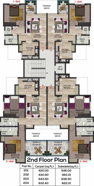 Images for Cluster Plan of Meghaswana Bhakti Iris