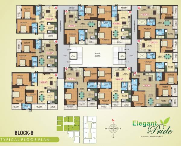 Images for Cluster Plan of Elegant Pride pride Images for Cluster Plan of Elegant Pride