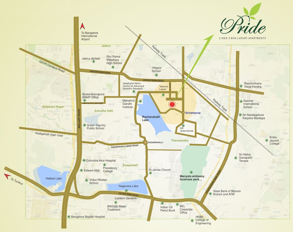  pride Images for Location Plan of Elegant Pride