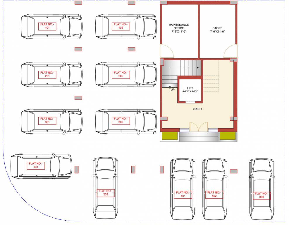 Images for Cluster Plan of JJ Shashi Heights