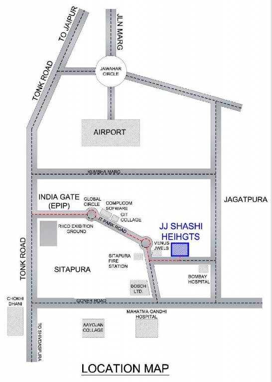 Images for Location Plan of JJ Shashi Heights