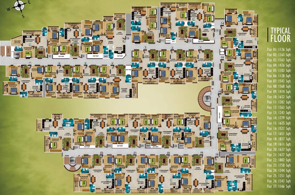 starline Images for Cluster Plan of DS Starline