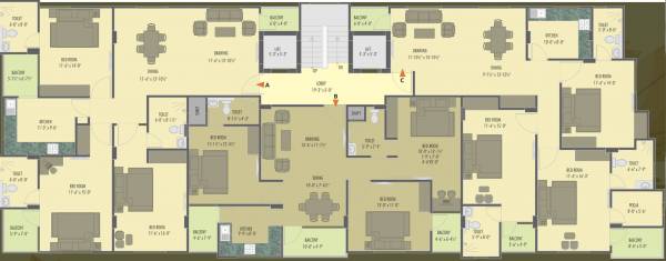 Images for Cluster Plan of Living Bhava