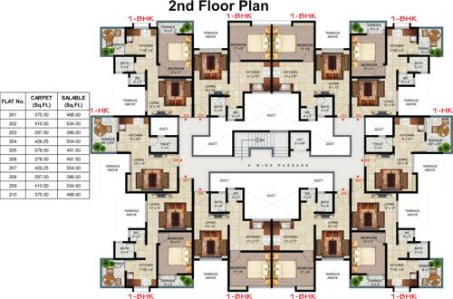 Images for Cluster Plan of Meghaswana Bhakti Serene