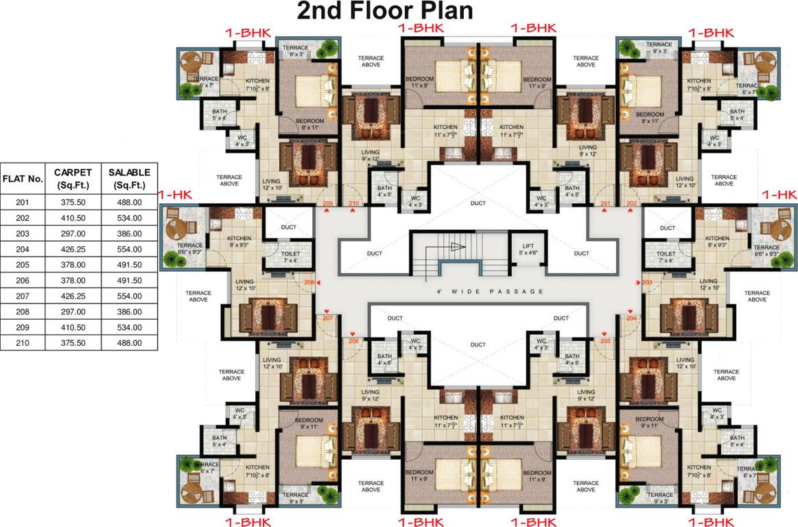 Images for Cluster Plan of Meghaswana Bhakti Serene