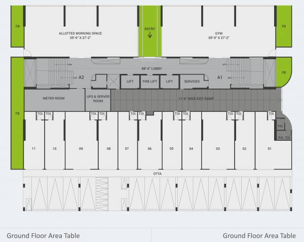  smart-life Tower 1 Cluster Plan for ground Floor