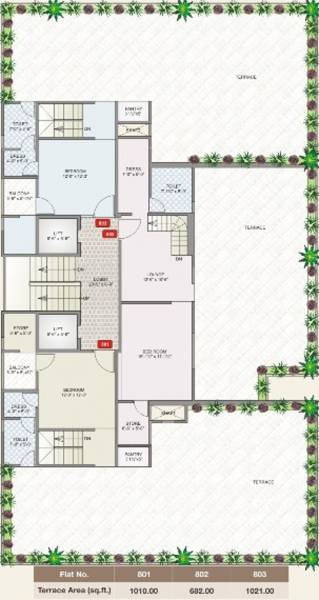 Images for Cluster Plan of DND Lakshdeep Regency