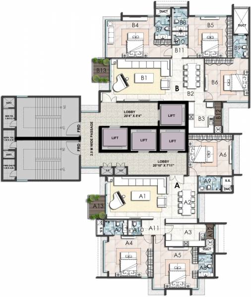 Images for Cluster Plan of Ahuja Altus Images for Cluster Plan of Ahuja Altus