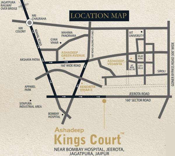 Images for Location Plan of Ashadeep Kings Court