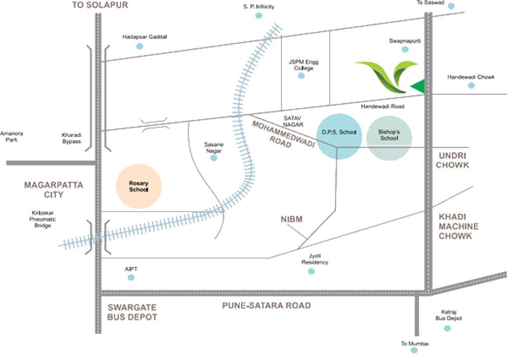 viaan Images for Location Plan of Mavens Viaan