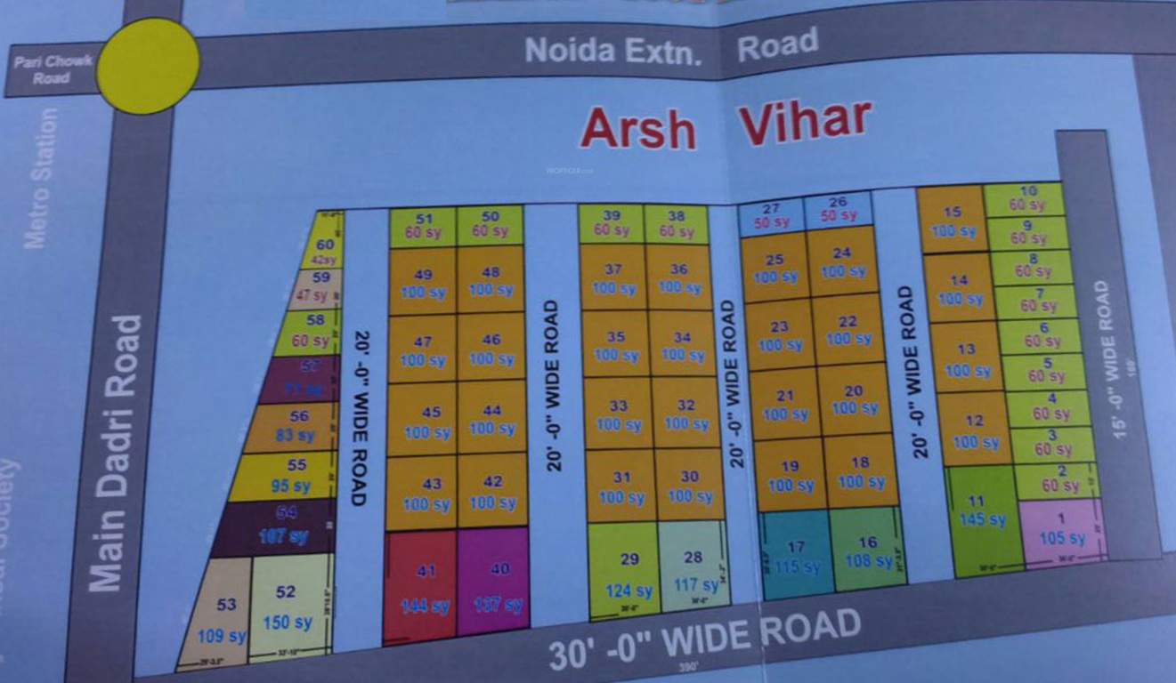 Images for Layout Plan of Arsh Vihar