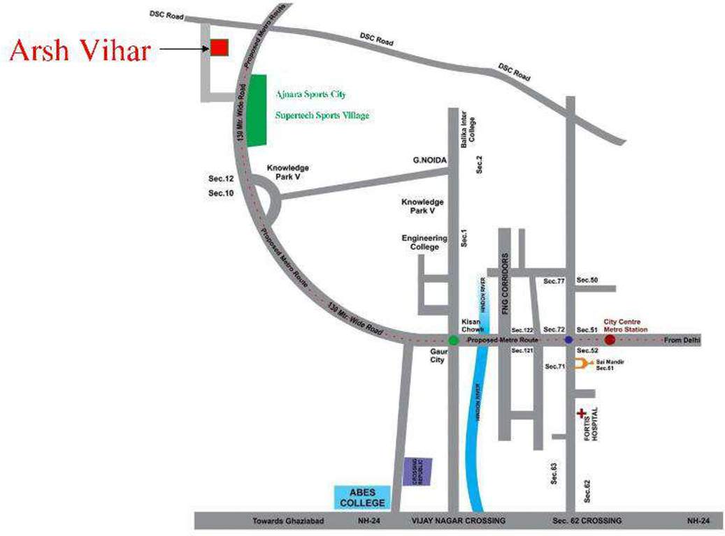 Images for Location Plan of Arsh Vihar
