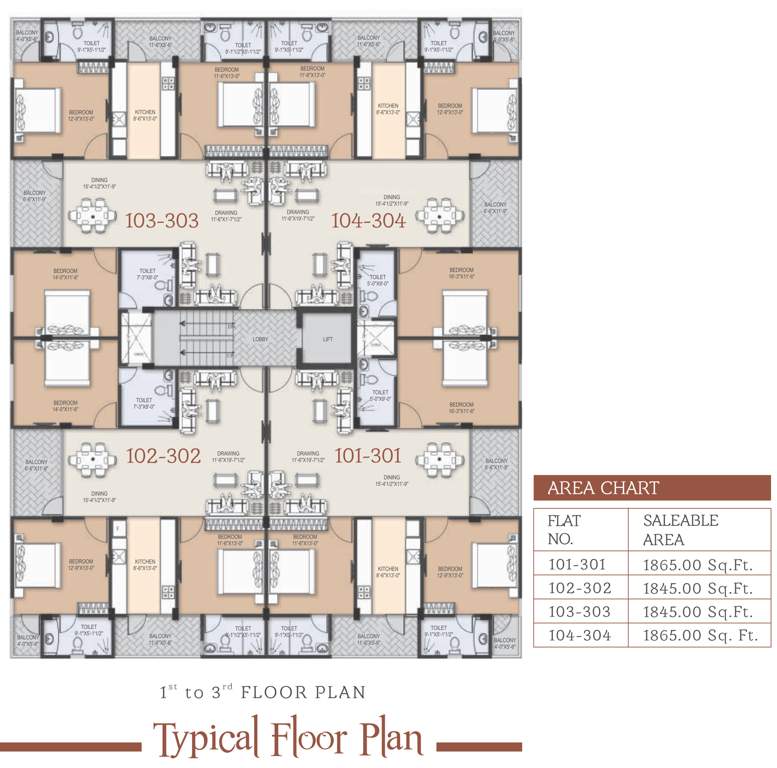 Images for Cluster Plan of Om Kauls Gloria