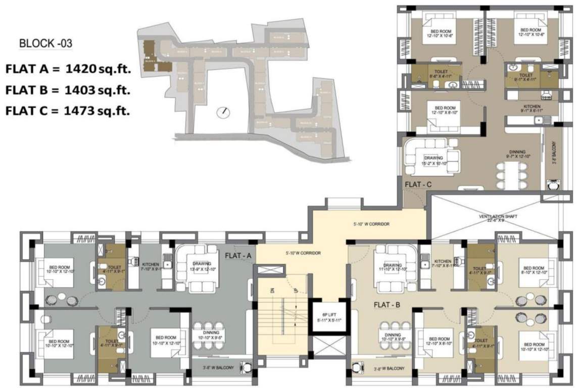  sanjeeva kolshree Images for Cluster Plan of Vedic Sanjeeva Kolshree