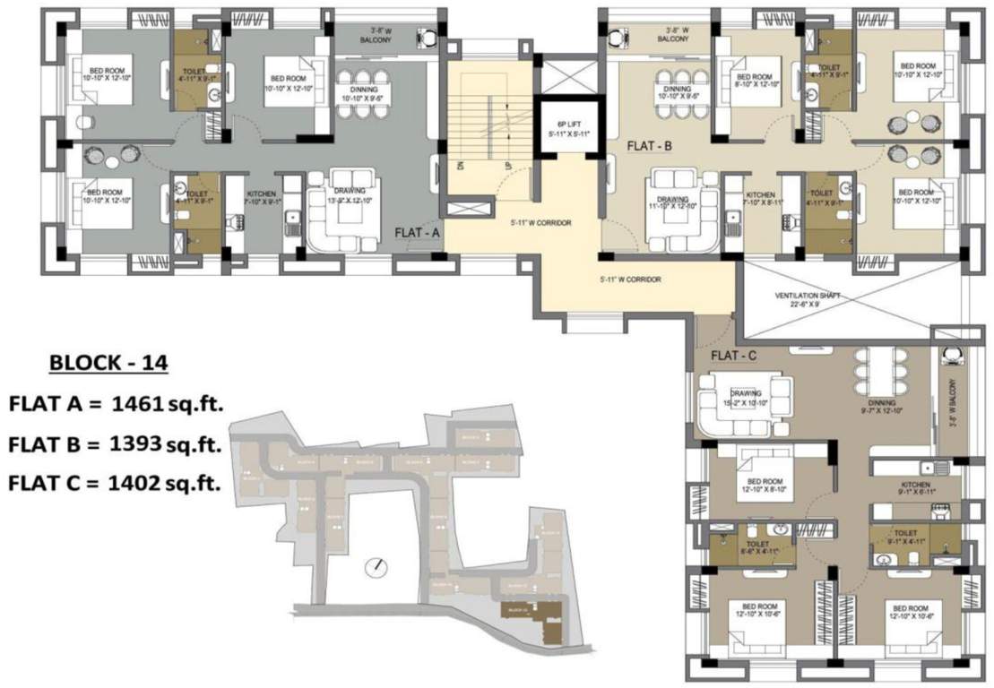  sanjeeva kolshree Images for Cluster Plan of Vedic Sanjeeva Kolshree
