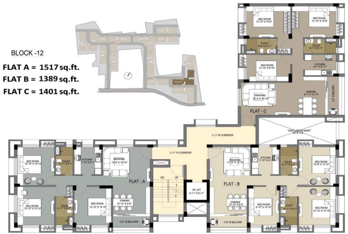  sanjeeva kolshree Images for Cluster Plan of Vedic Sanjeeva Kolshree