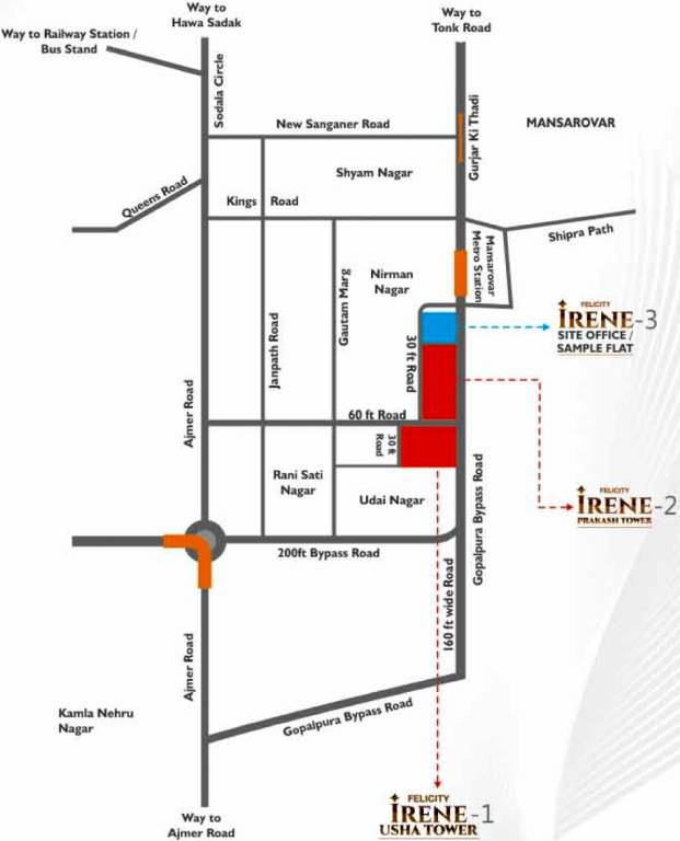 Images for Location Plan of Felicity Irene Usha Tower