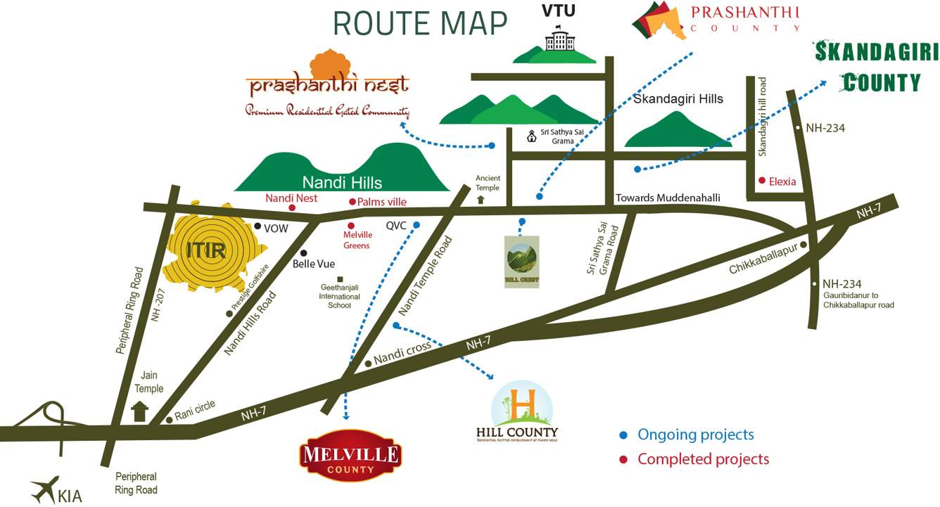 Images for Location Plan of Wellnest Prashanthi County