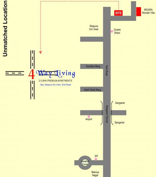Images for Location Plan of Mojika 4 Way Living