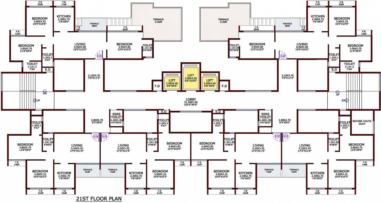 Images for Cluster Plan of Juhi Serenity