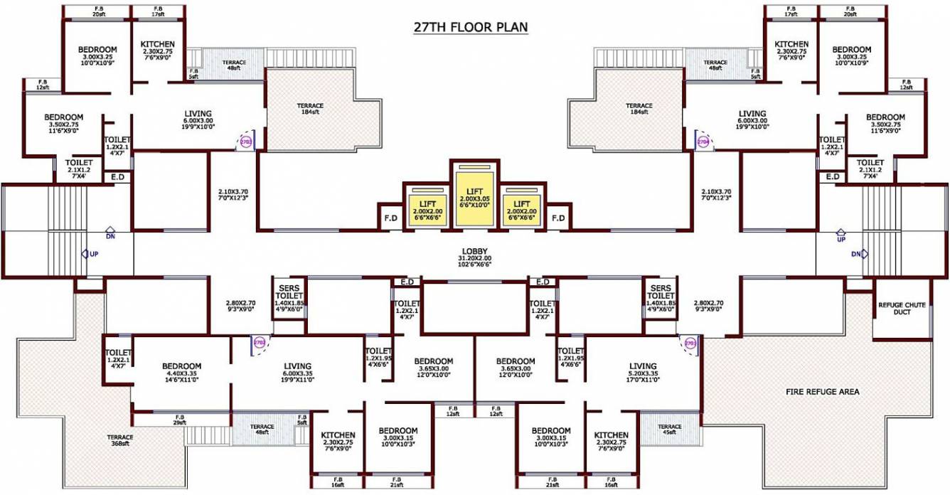Images for Cluster Plan of Juhi Serenity