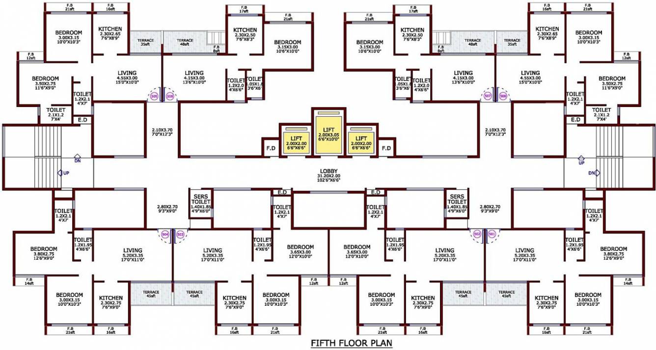 Images for Cluster Plan of Juhi Serenity
