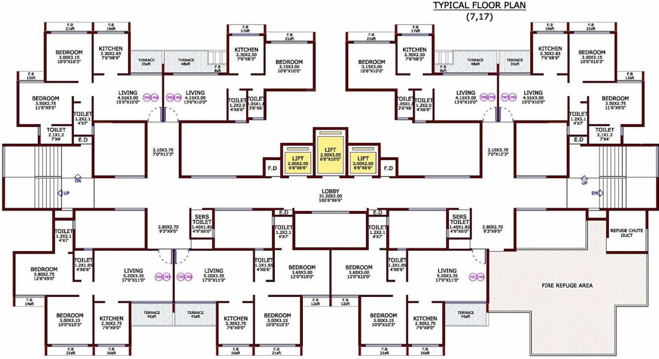 Images for Cluster Plan of Juhi Serenity