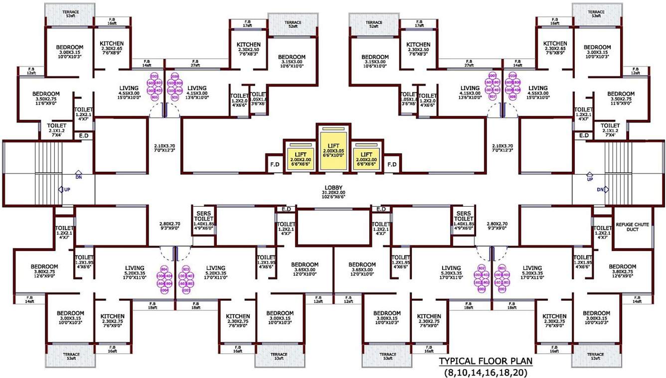 Images for Cluster Plan of Juhi Serenity