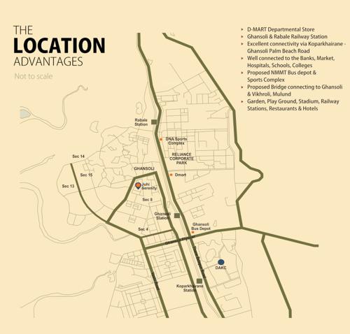  serenity Images for Location Plan of Juhi Serenity