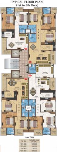  aishwarya-heights Images for Cluster Plan of SDC Aishwarya Heights