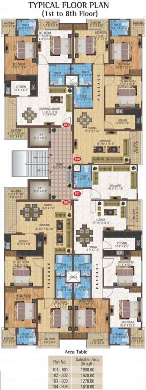  aishwarya heights Images for Cluster Plan of SDC Aishwarya Heights