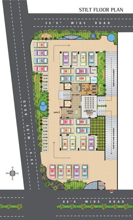  aishwarya heights Images for Cluster Plan of SDC Aishwarya Heights