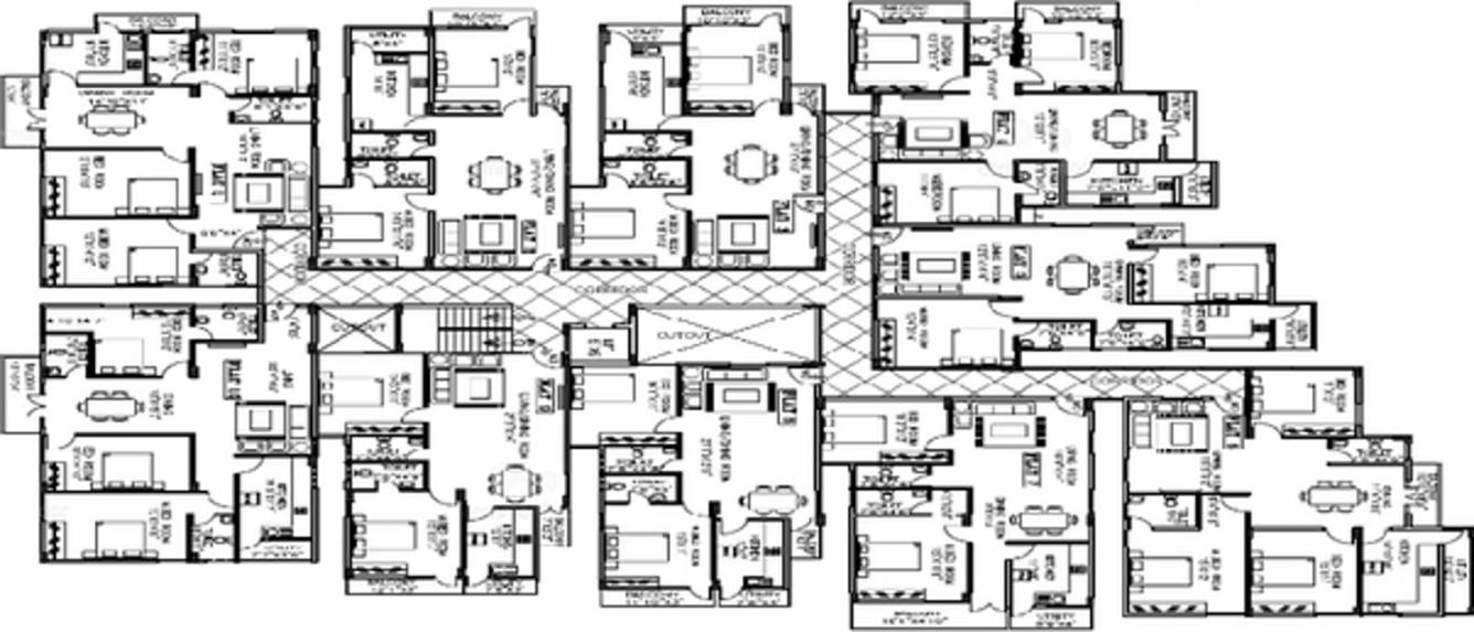 Images for Cluster Plan of AR Manjunatha Regency
