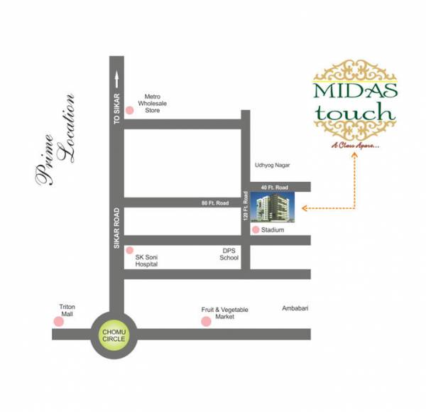  midas-touch Location Plan