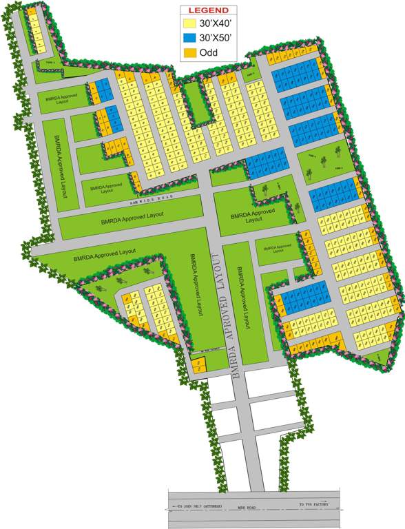 Images for Layout Plan of Upkar Habitat