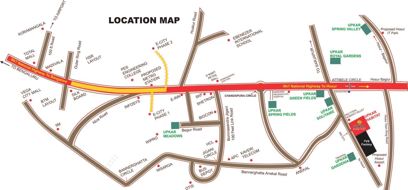 Images for Location Plan of Upkar Habitat