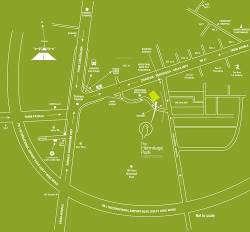  the-hermitage-park Images for Location Plan of Paradigm The Hermitage Park