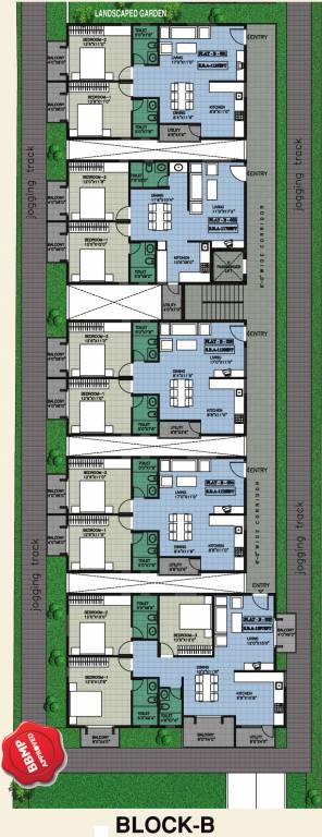 Images for Cluster Plan of Peony Sai Aastha
