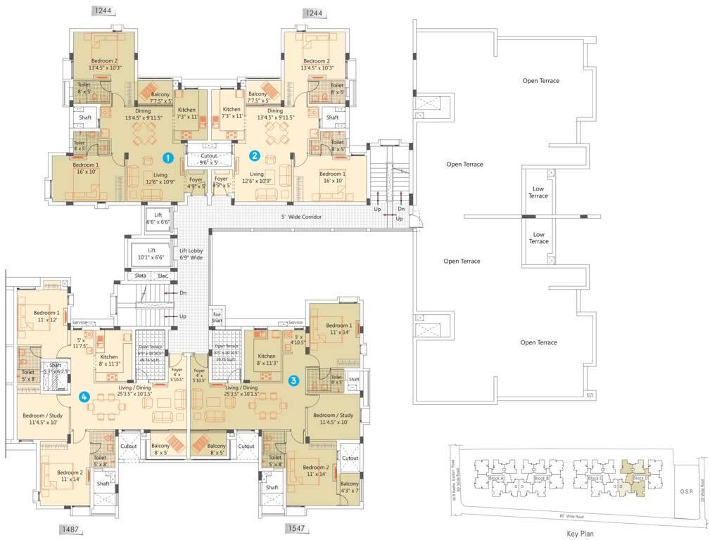  habitat Images for Cluster Plan of Appaswamy Habitat