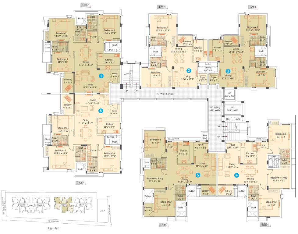  habitat Images for Cluster Plan of Appaswamy Habitat