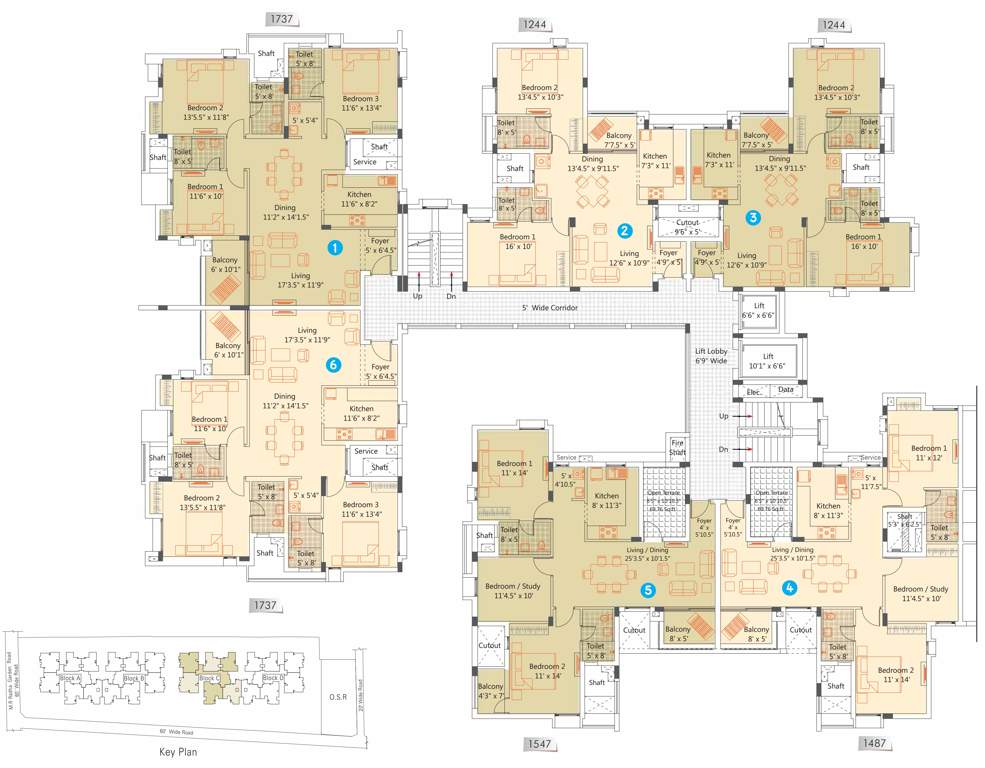  habitat Images for Cluster Plan of Appaswamy Habitat