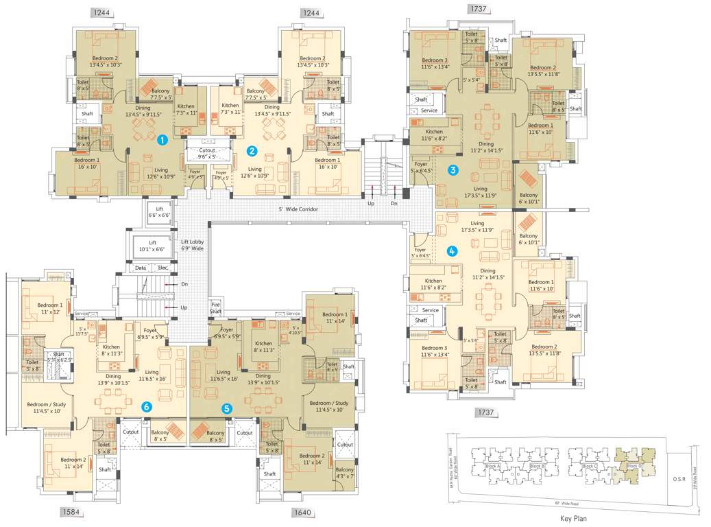  habitat Images for Cluster Plan of Appaswamy Habitat