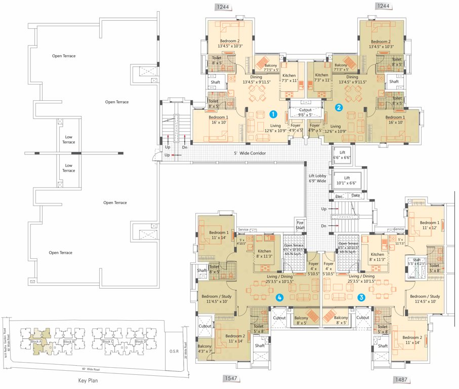  habitat Images for Cluster Plan of Appaswamy Habitat