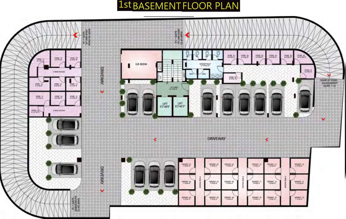  5th avenue Images for Cluster Plan of Upasna 5th Avenue