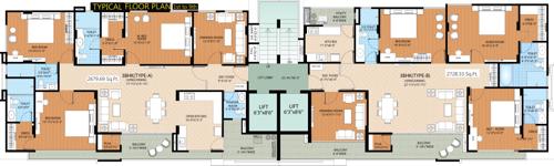  5th-avenue Images for Cluster Plan of Upasna 5th Avenue