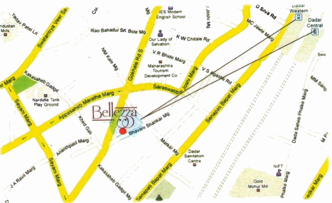  bellezza Location Plan